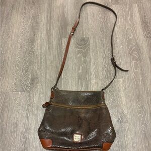 Dooney & Bourke Brown Crossbody Bag